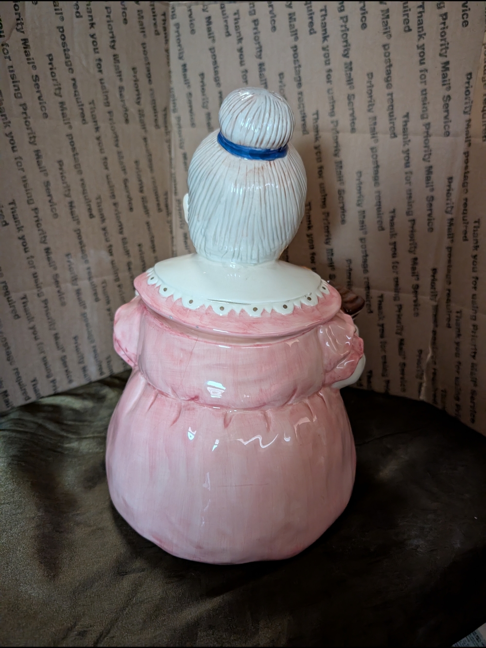 Baked With Love Ceramic Cookie Jar - Pink - Picture 2 of 3